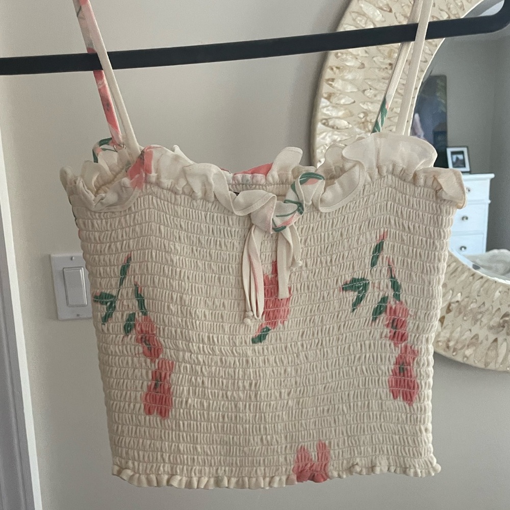 Reformation Cropped Cami